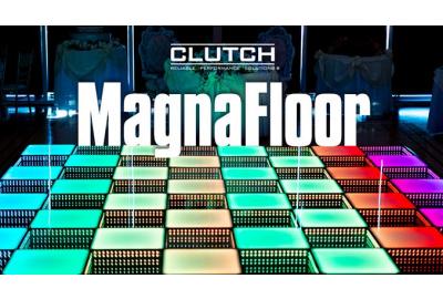NEW LED Magnetic Connection Dance floor from Clutch – Introducing the MagnaFloor