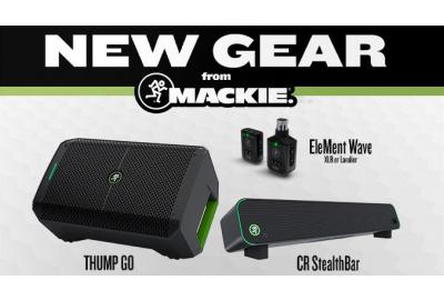 New Mackie Gear Releases (August 2021)