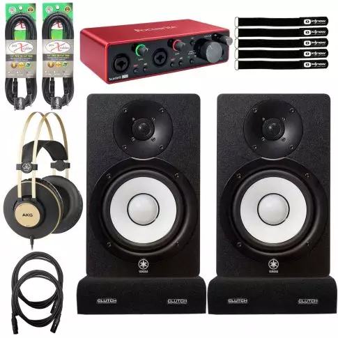 Yamaha hs5 scarlett 2i2 Clearance