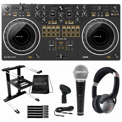 Pioneer DJ DDJ-REV1 2-Channel Controller with Laptop Stand