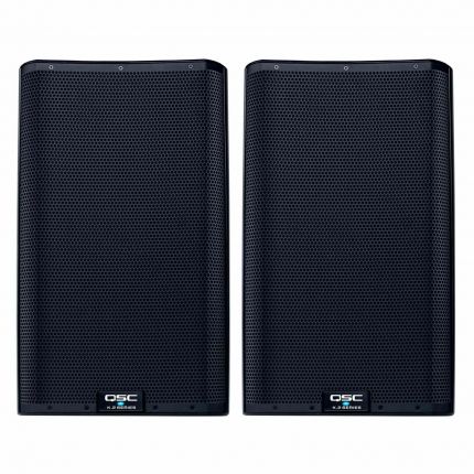 (2) QSC K12.2 K2 Series Two-Way 2000W Powered Loudspeakers with 12" Woofers Dual Package