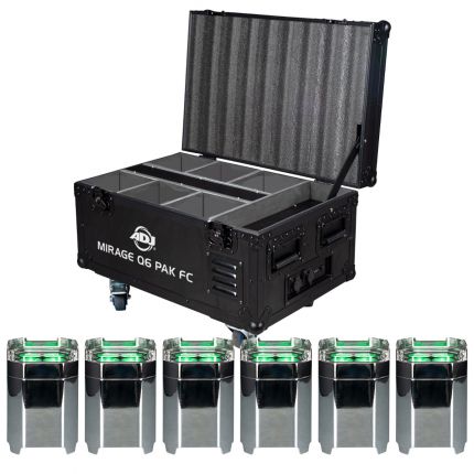 American DJ MIRAGE Q6 PAK All-In-One Event Up Lighting System