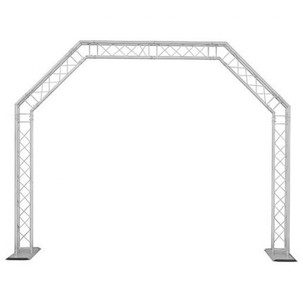 Global Truss Arch System 10FT x 8FT Mobile DJ Archway Small Image