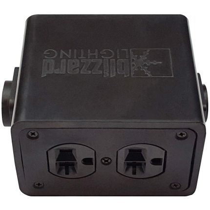 Blizzard Lighting DROP-TRUE PowerCON TRUE1 Compatible In / Out Stage Drop Box Side