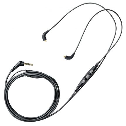 Shure CBL-M+-K-EFS - SE Series Earphone Cable with Remote & Microphone Small Image