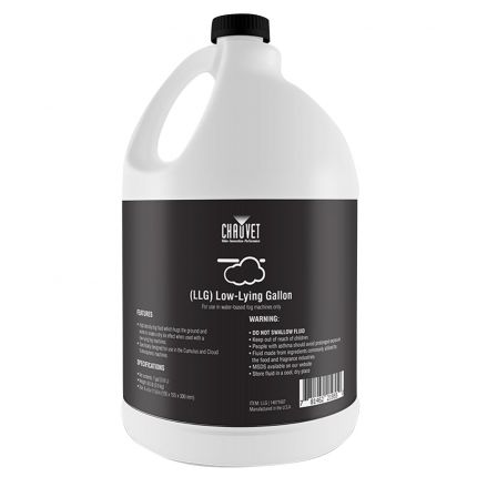 Chauvet DJ LLG Water-Based Low-Lying Fog Fluid (1 gallon)