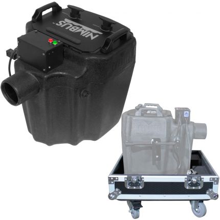 Chauvet DJ Nimbus Professional Dry Ice Smoke / Fog Machine with Road Case Package