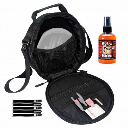 Clutch CL-HPB007 Headphone Gear Bag with Microphone Sanitizer Spray