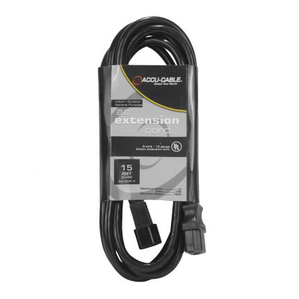 ECCOM-15 15FT AC Extension Cords Small Image