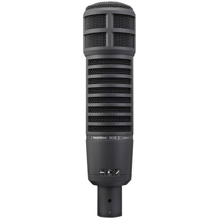 Electro-Voice RE2O Broadcast Announcer Microphone with Variable-D in Black