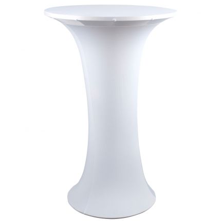 Eliminator Lighting Decor Cocktail Table Collapsible 24 Inch Round 37 Inches Tall table 