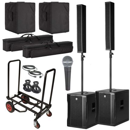 RCF EVOX 12 Active Portable 2-Way Array PA System Go Package Small Image