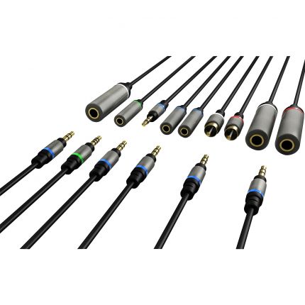 iLine Mobile Music Cable Kit - The ultimate hook-up cable kit