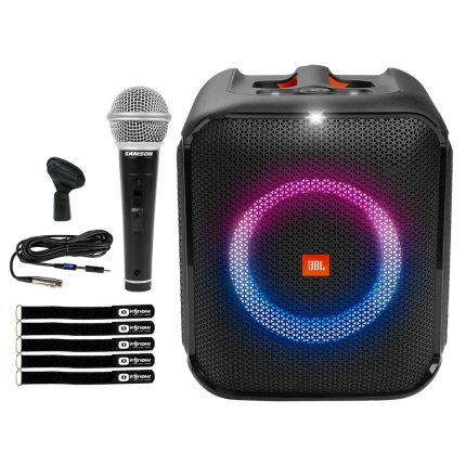JBL PartyBox Encore Essential Portable Party Speaker with Microphone