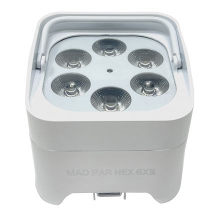 JMAZ Lighting MAD Par HEX 6XS 6 x 12w LED Par (White)
