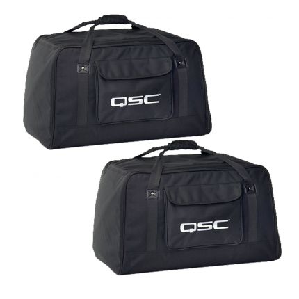 (2) QSC K12TOTE K12 Speaker Tote Bags