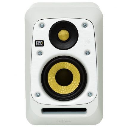 KRK V4 S4 V Series 2-Way 4" Powered Reference Monitor in White (each)
