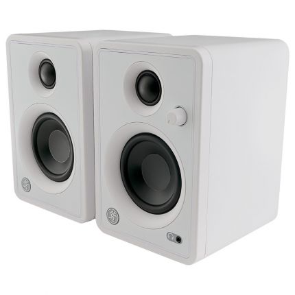 Mackie CR3-XBT Limited Edition 3" White Monitors with Bluetooth