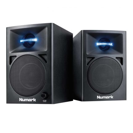 Numark N-Wave 360 Powered Desktop DJ Monitors 