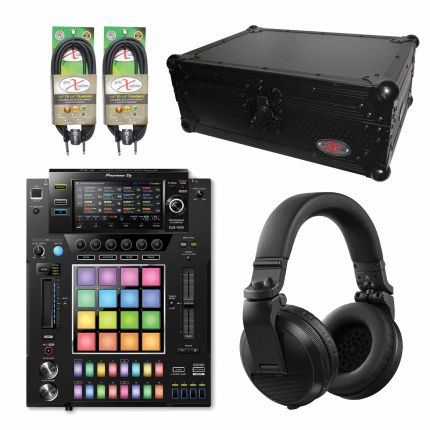 Pioneer DJ DJS-1000 Standalone DJ Sampler with Headphones & Black Case