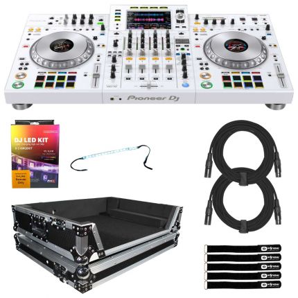 Pioneer DJ XDJ-XZ-W White 4-Channel All-in-One System with Carry Case
