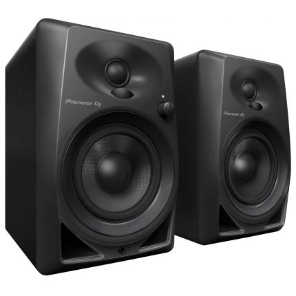 Pioneer DM-40 Compact Active Monitor Speaker Pair with 4" Woofers (black)