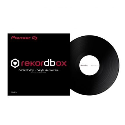 Pioneer RB-VS1-K Rekordbox DJ DVS Control Vinyl in Black