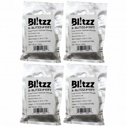 ProX Blitzz 3-10 foot High Cold Spark Effect Granules (4-pack) Package