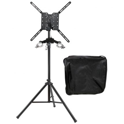 ProX XT-SSTM3260 Universal TV/Monitor Mount with Tripod Speaker Stand Package