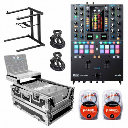 Rane SEVENTY TWO MKII Mixer with Case & Foldable Laptop Stand Package