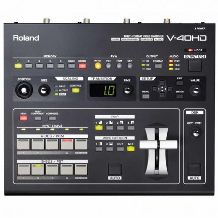 Roland V-40HD Multi-format Video Switcher