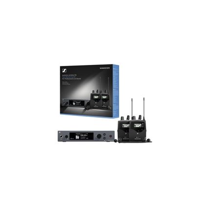 Sennheiser EW IEM G4-TWIN-A (Band A 516-558 MHz) Wireless Monitoring System