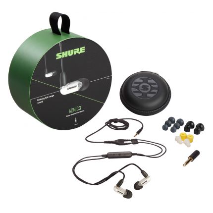 Shure AONIC 3 Sound Isolating Earphones in White
