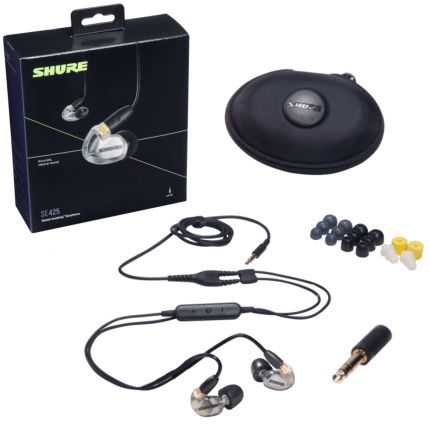 Shure SE425 Sound Isolating Earphones with RMCE-UNI Remote Mic Cable