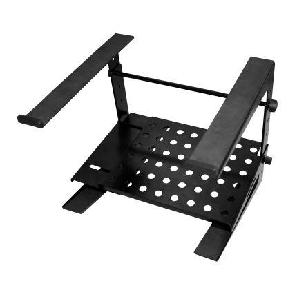 Ultimate Support JS-LPT200 Double-tier Multi-purpose Laptop Shelf/DJ Stand with Stand Alone Base [17359]