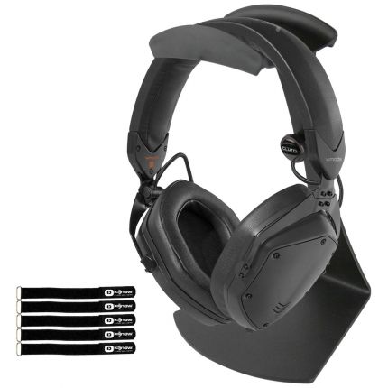 V-Moda M200-BK Black Reference Over-Ear Studio Headphones with Stand