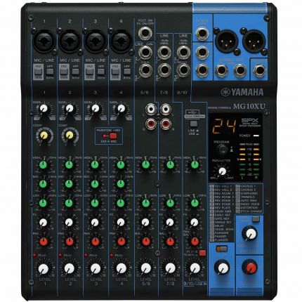 Yamaha MG10XU 10-Input Stereo Mixer with Effects and UBS
